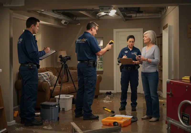 Water Damage Assessment and Insurance Documentation process in Georgetown County, SC